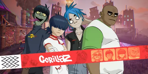 Fortnite вводит персонажей из группы Gorillaz в игру