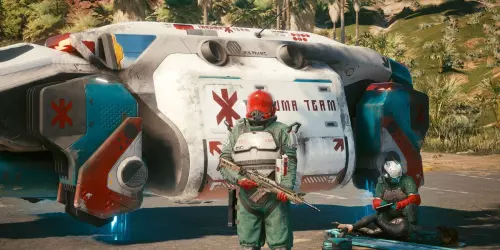 Поклонник Destiny 2 демонстрирует впечатляющий киберпанковский стиль Trauma Team из Cyberpunk 2077