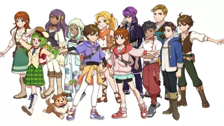 Кандидаты для брака в специальном издании Harvest Moon Home Sweet Home