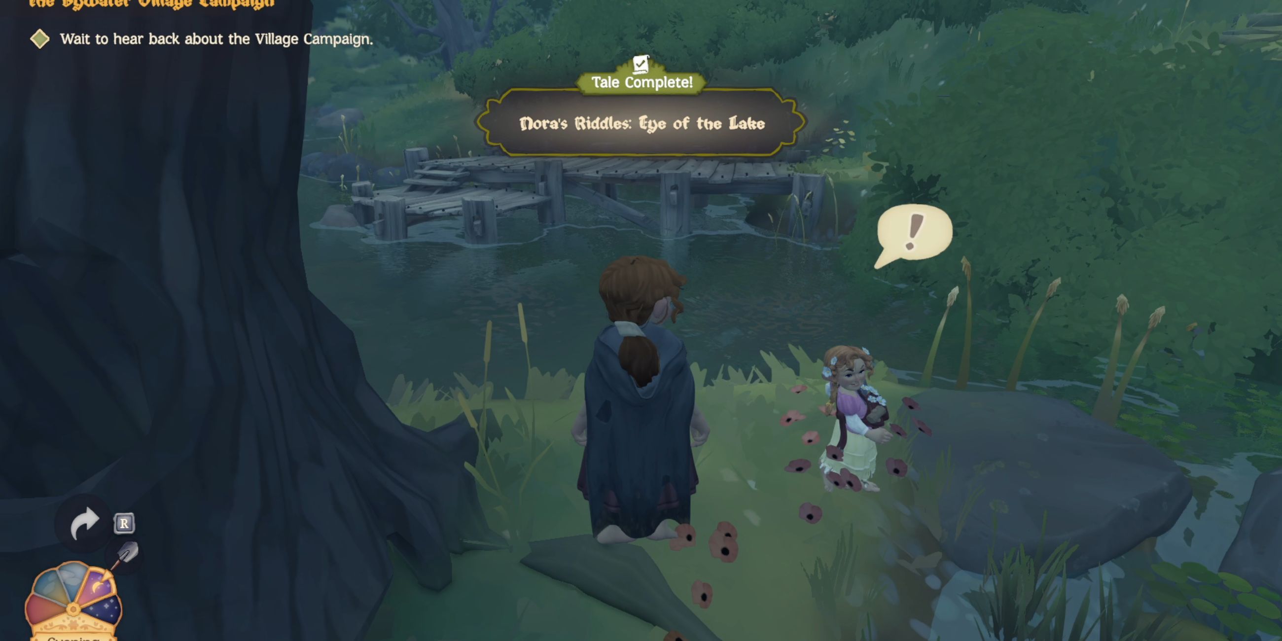 Решение загадки «Глаз озера» в игре «Сказания Шира»