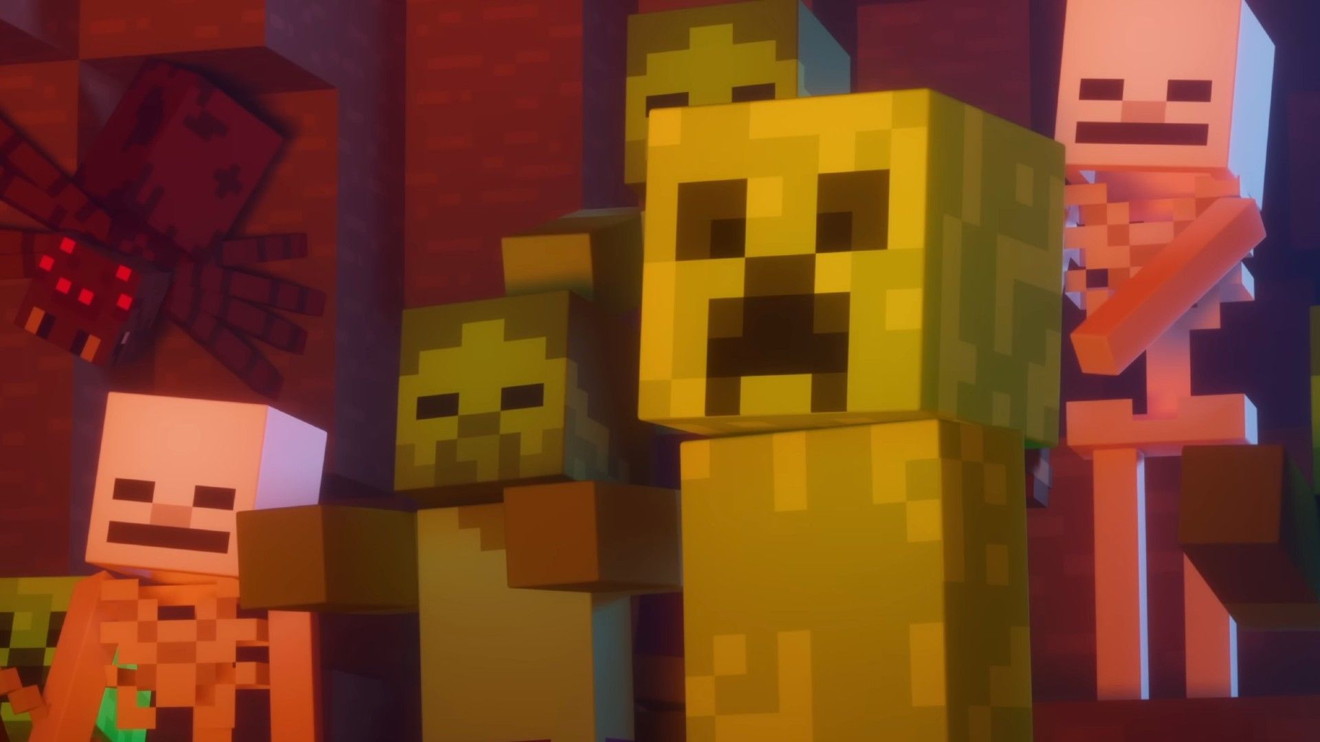 Игрок в Minecraft демонстрирует грандиозную постройку фермы для производства красителей.